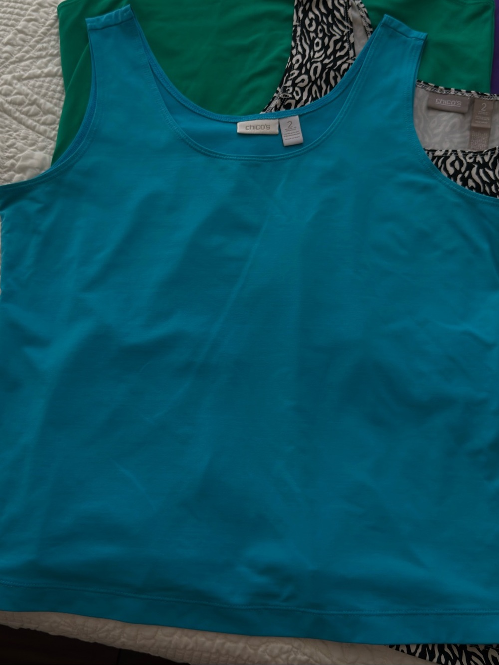 Chico's Teal Tank Top